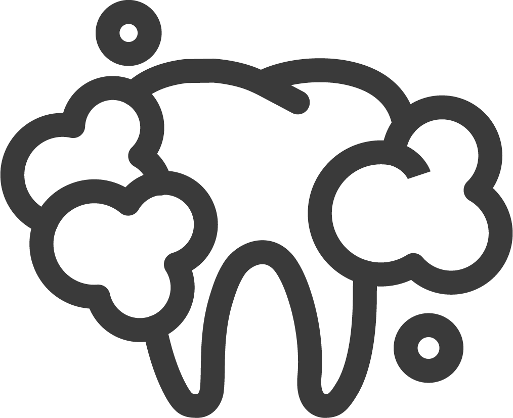 tooth cleaning icon